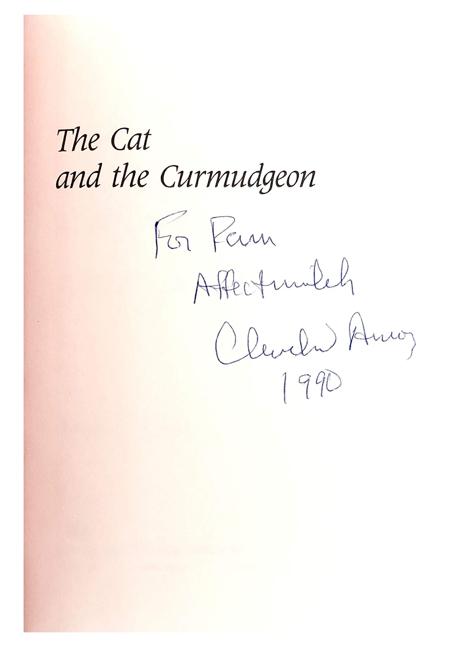 The Cat and the Curmudgeon