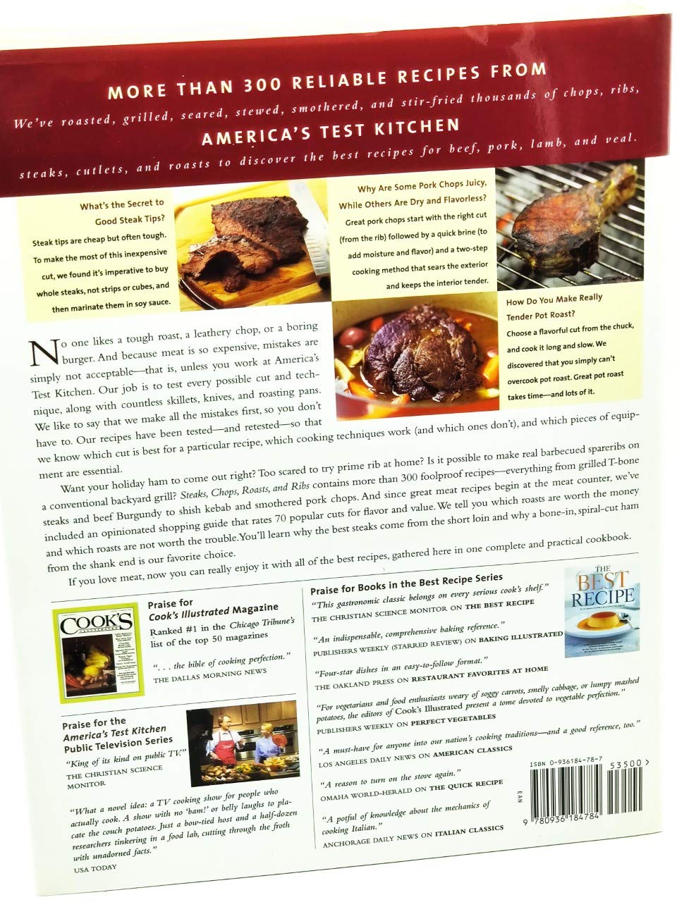 Steaks, Chops, Roasts & Ribs