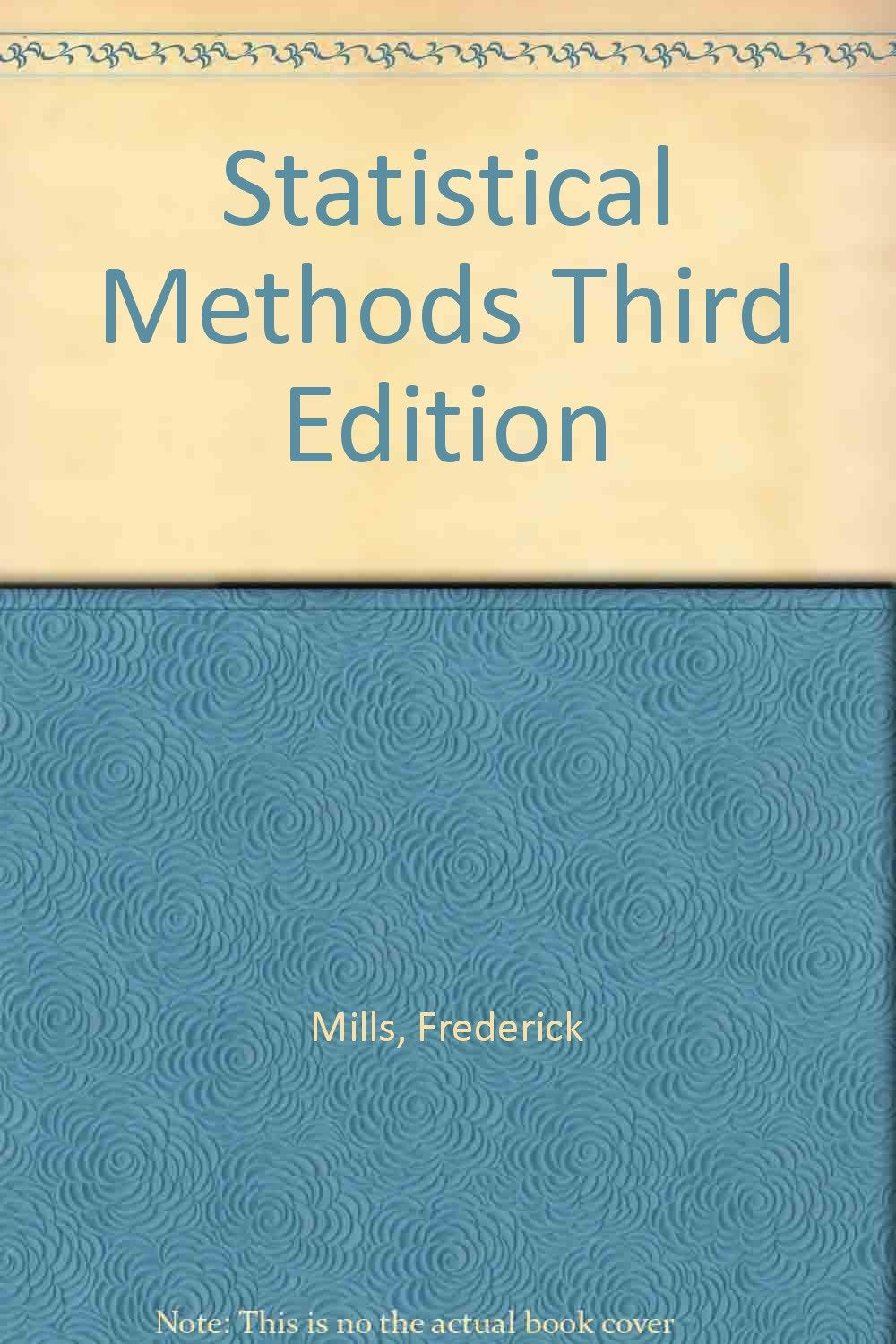 Statistical Methods Third Edition