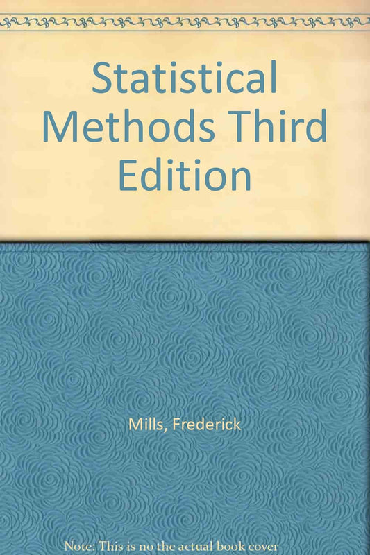 Statistical Methods Third Edition