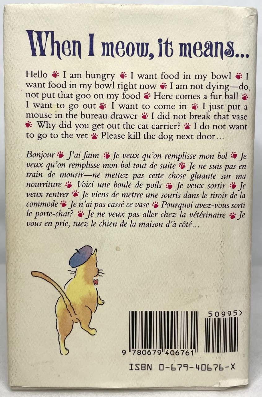 French for Cats: All the French Your Cat Will Ever Need