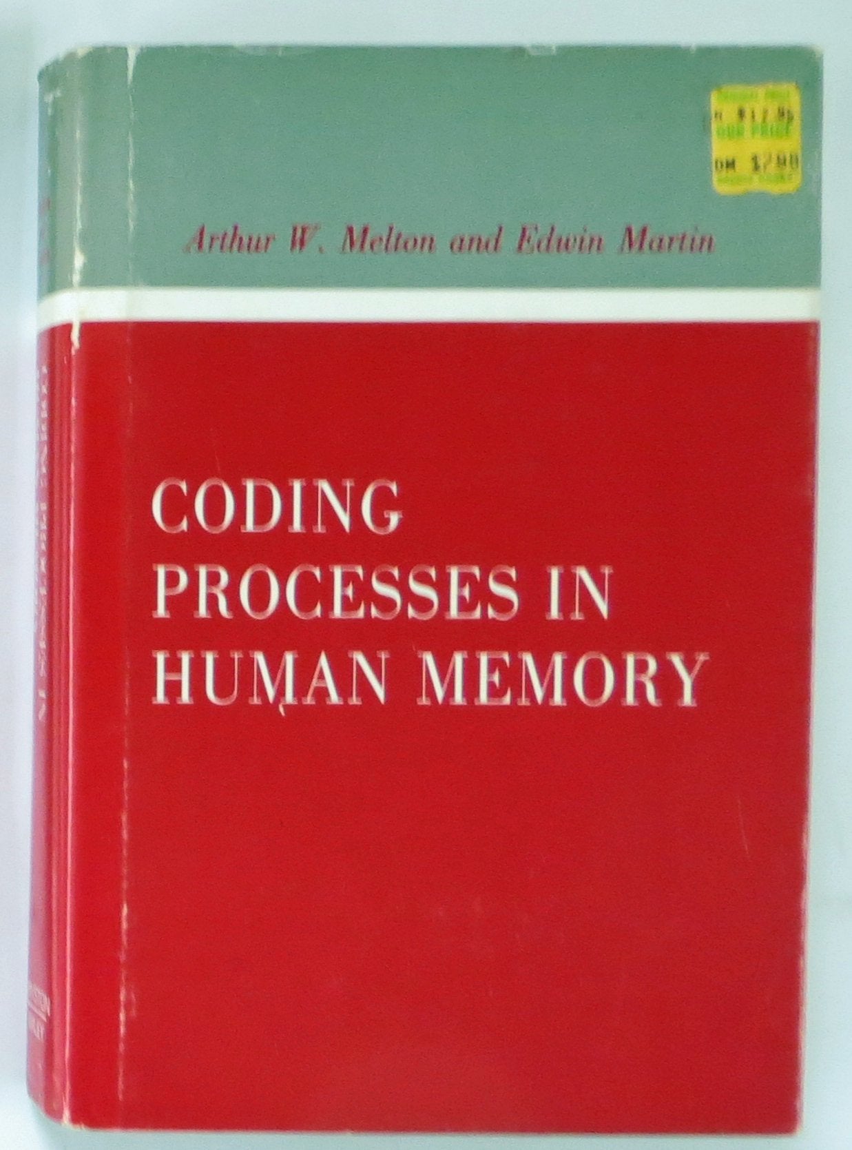 Coding processes in human memory (The Experimental psychology series)