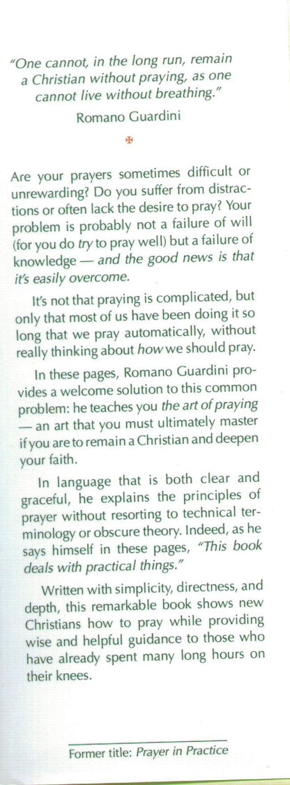 The Art of Praying: The Principles and Methods of Christian Prayer/Formerly Entitled Prayer in Practice
