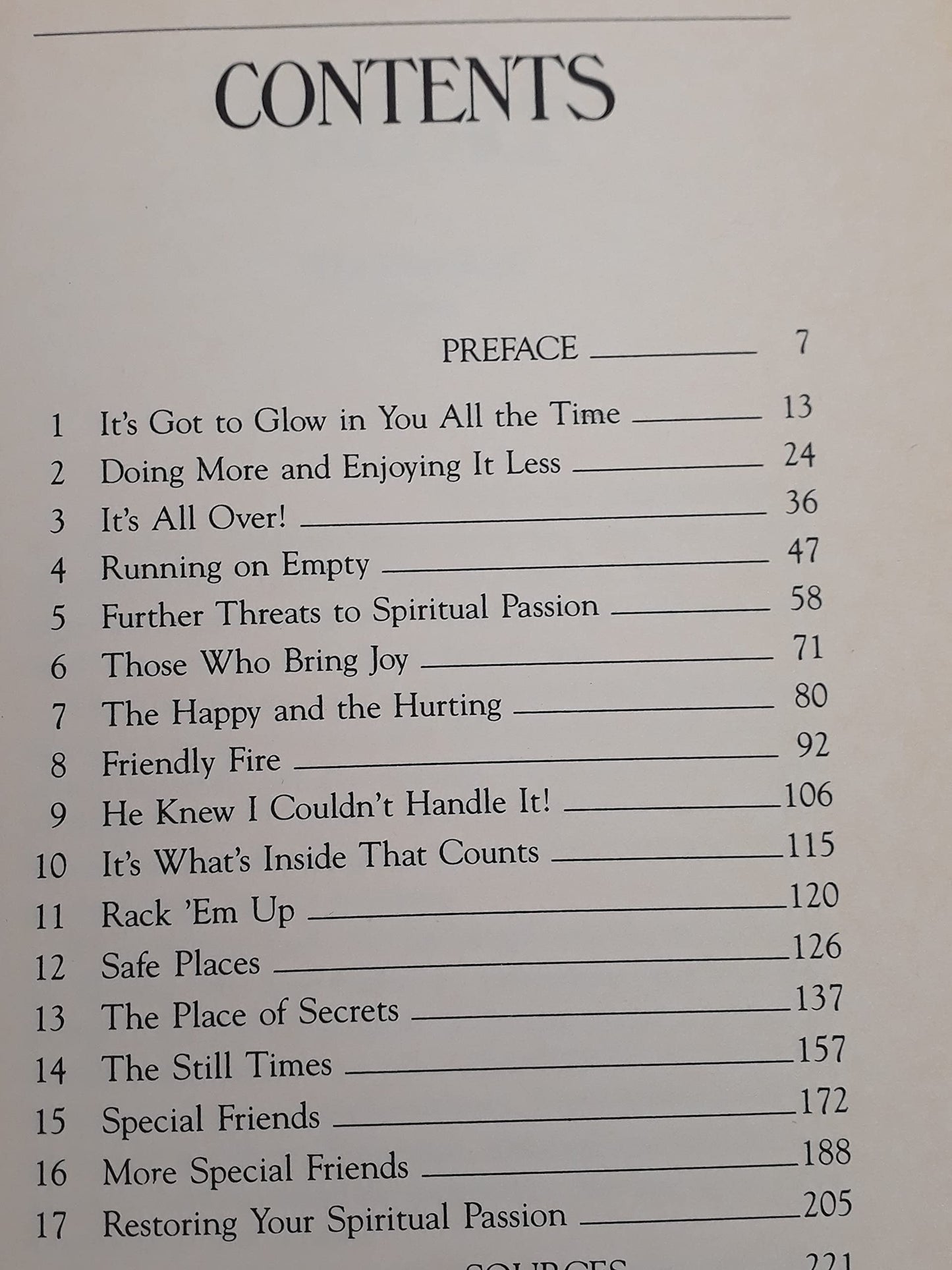 Restoring Your Spiritual Passion