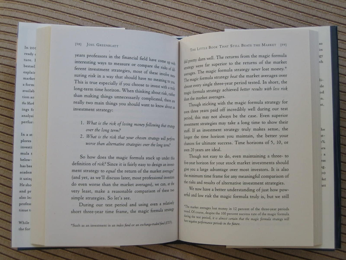 The Little Book That Still Beats the Market