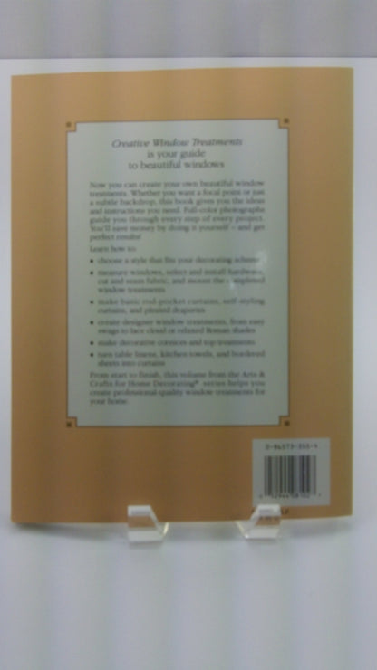 Creative Window Treatments (Forty-Five Styles Shown Step-by-Step) by The Home Design Institute (1992-05-03)