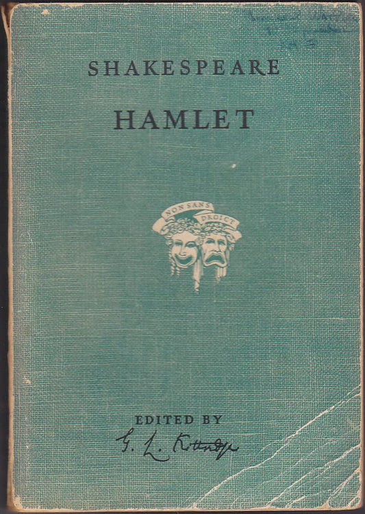 The Kittredge Shakespeares Hamlet
