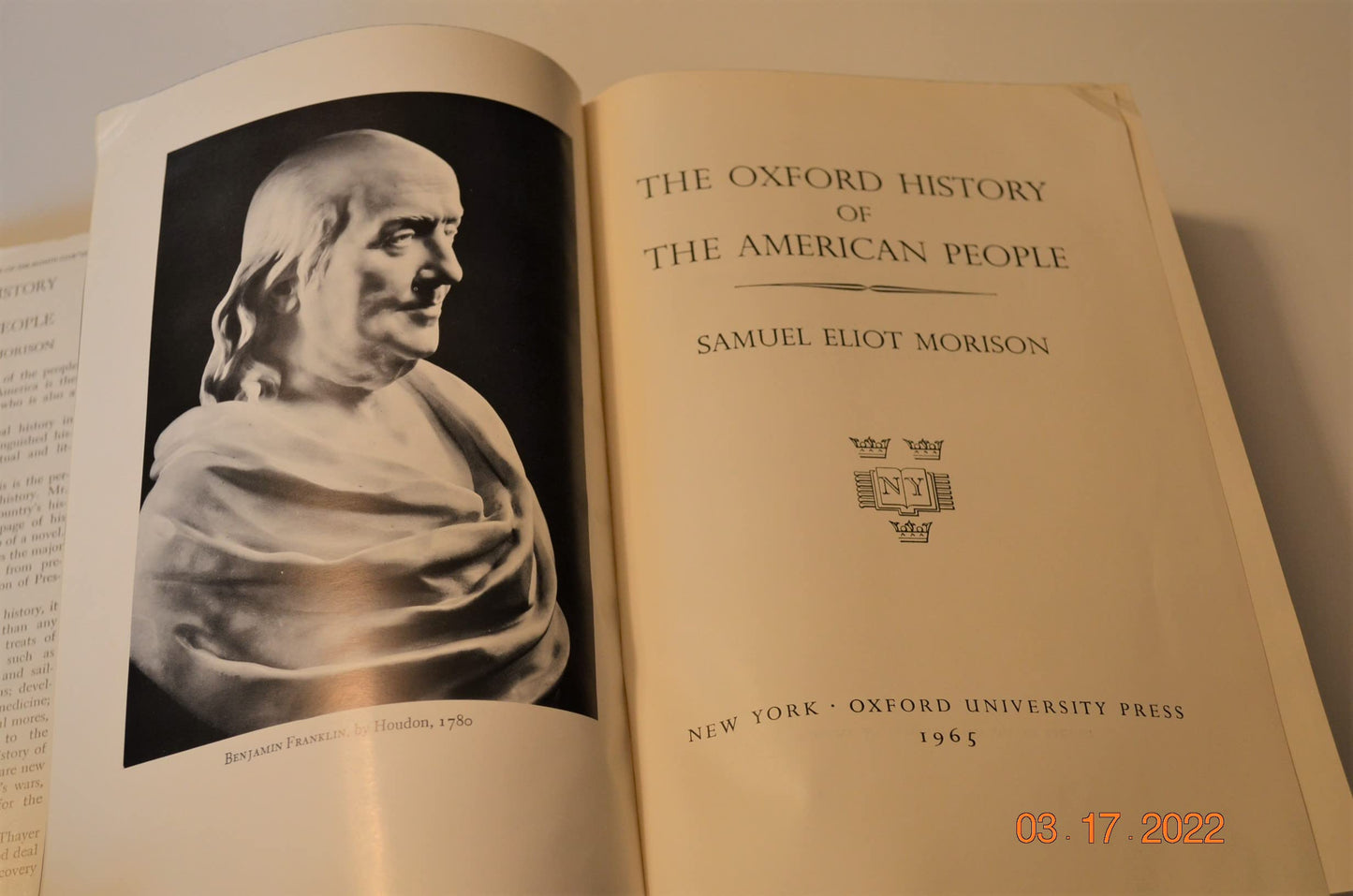 The Oxford History of the American People