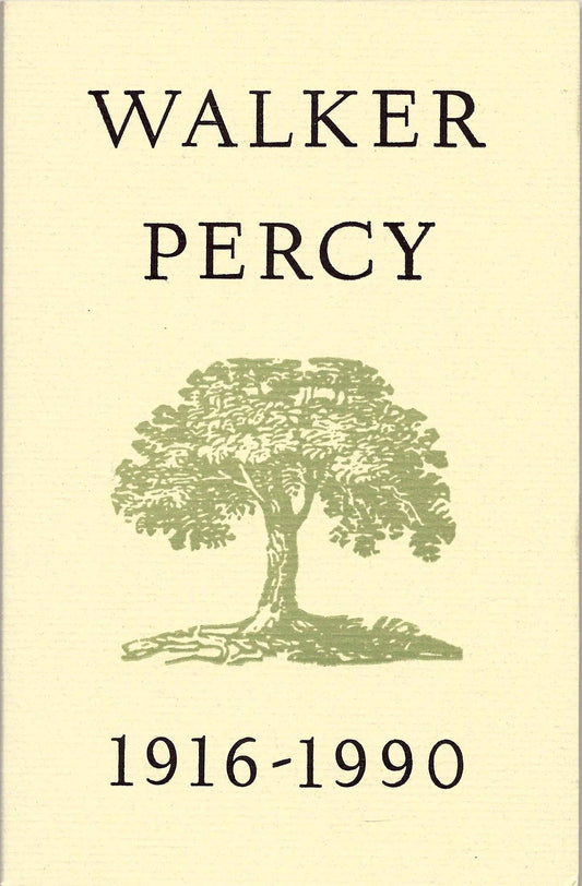WALKER PERCY. 1916-1990.