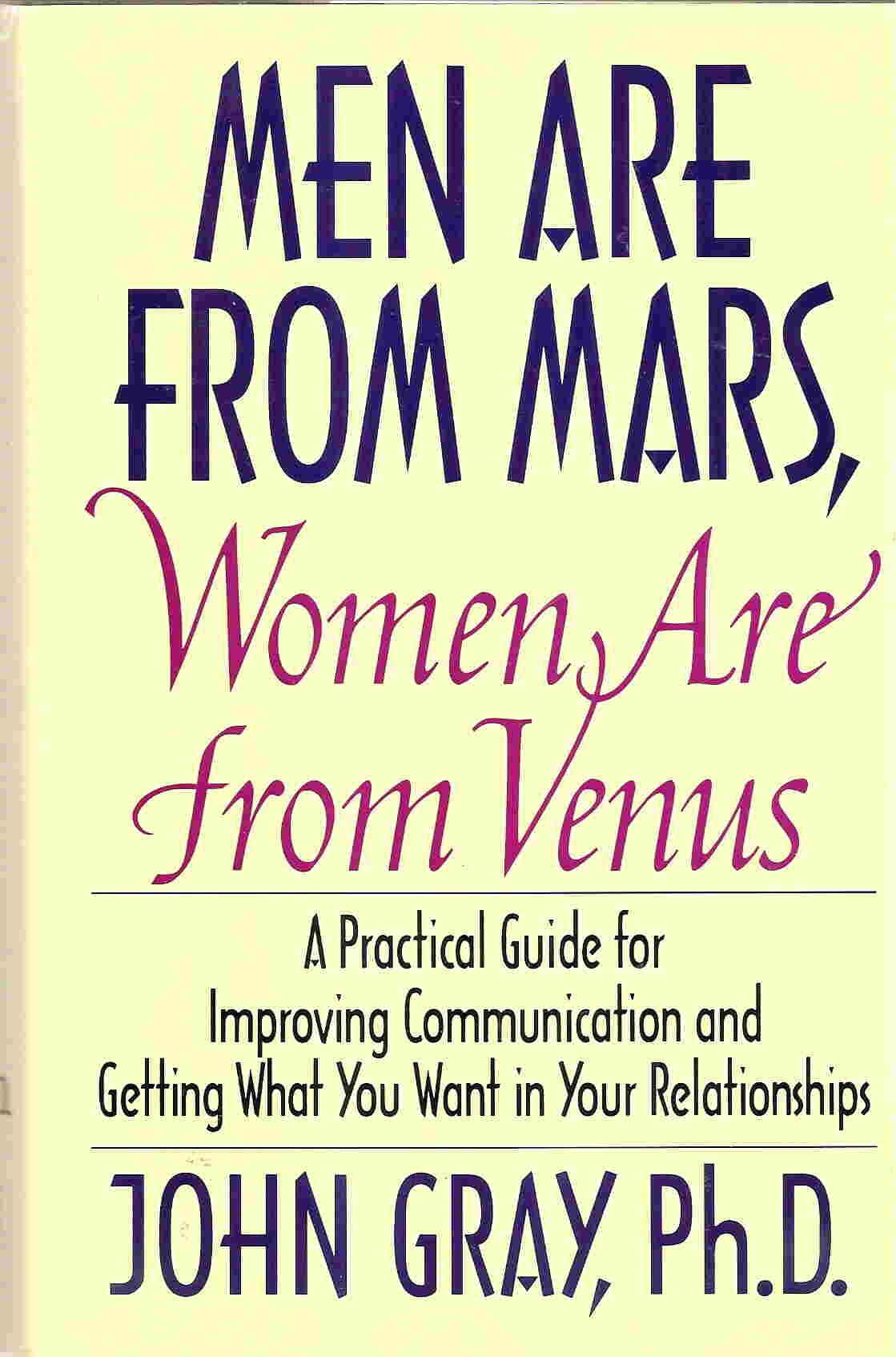 Men Are from Mars, Women Are from Venus