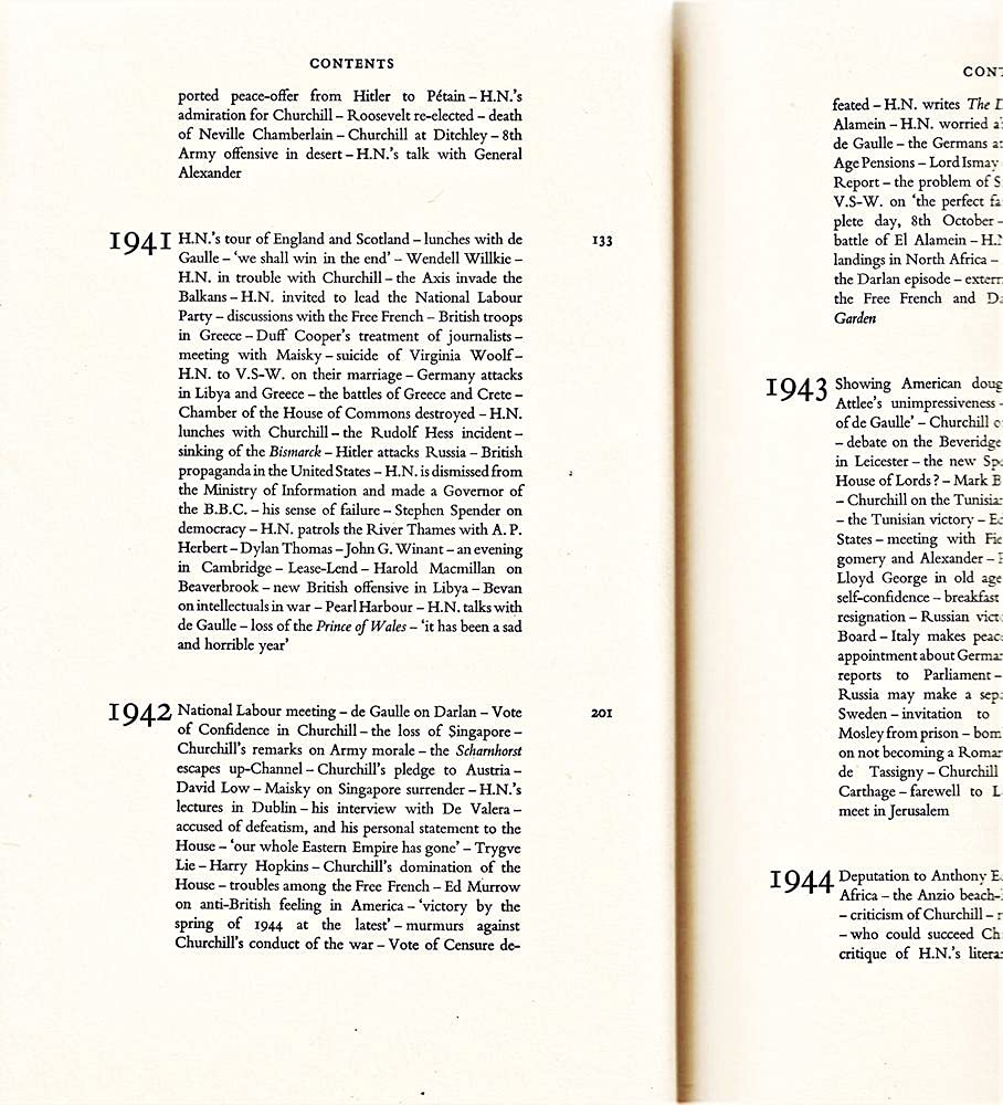 The War Years, 1939-1945: Volume II of Diaries and Letters