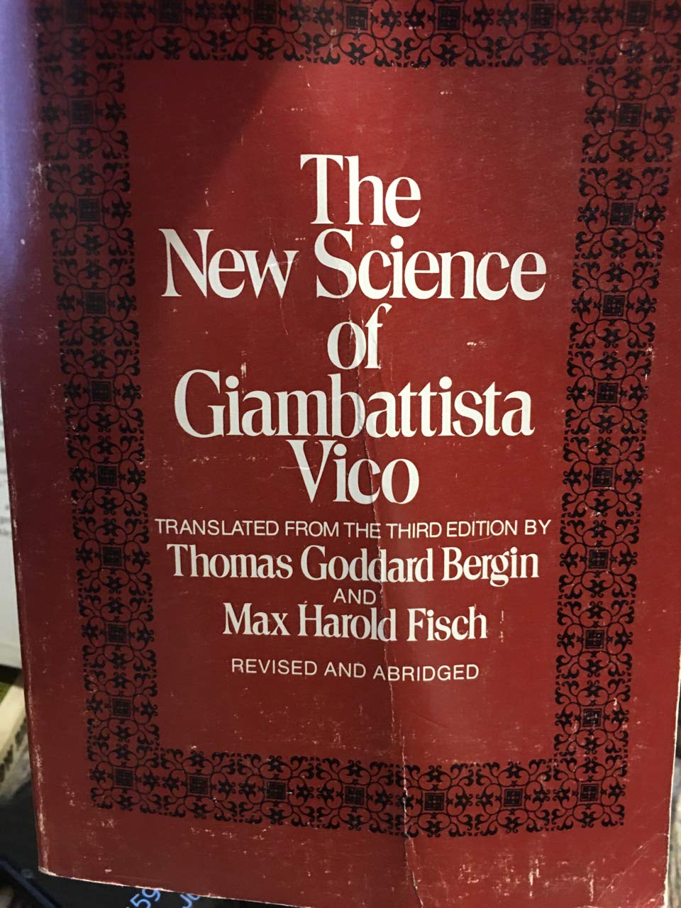The New Science of Giambattista Vico