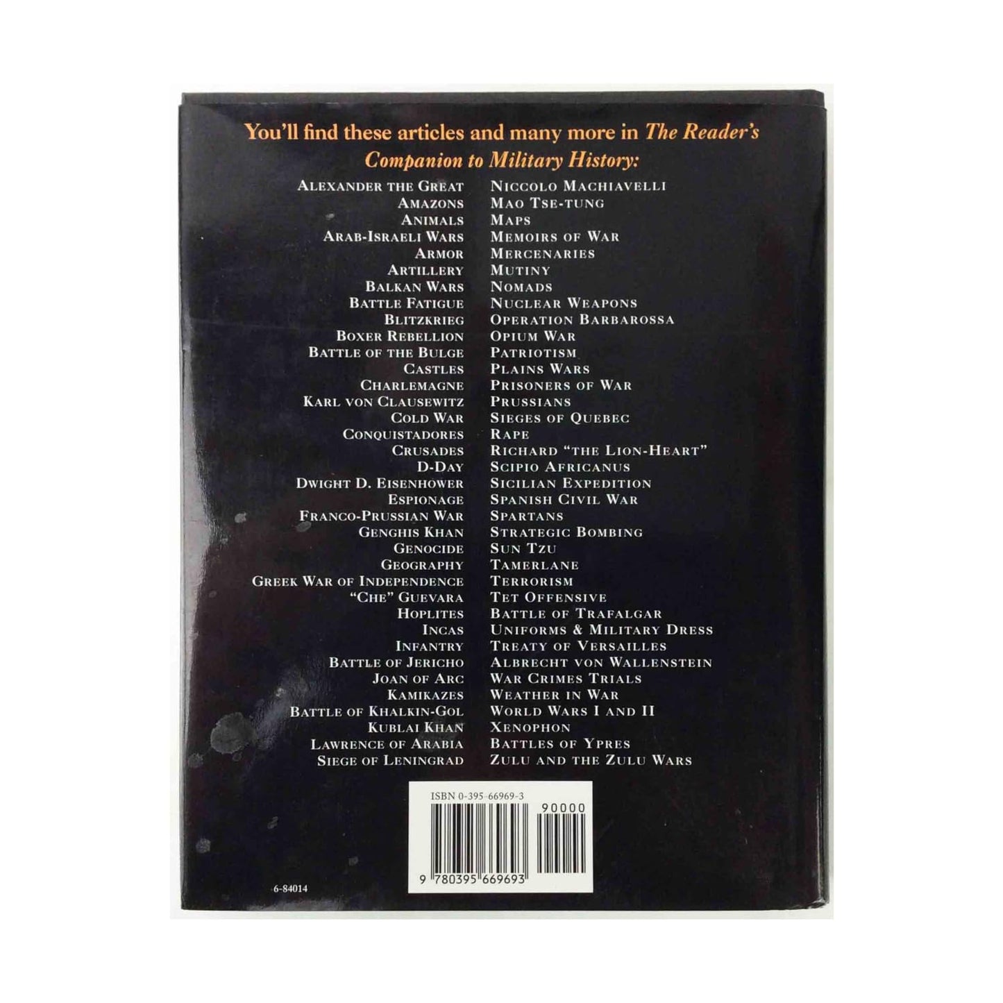 The Reader's Companion to Military History