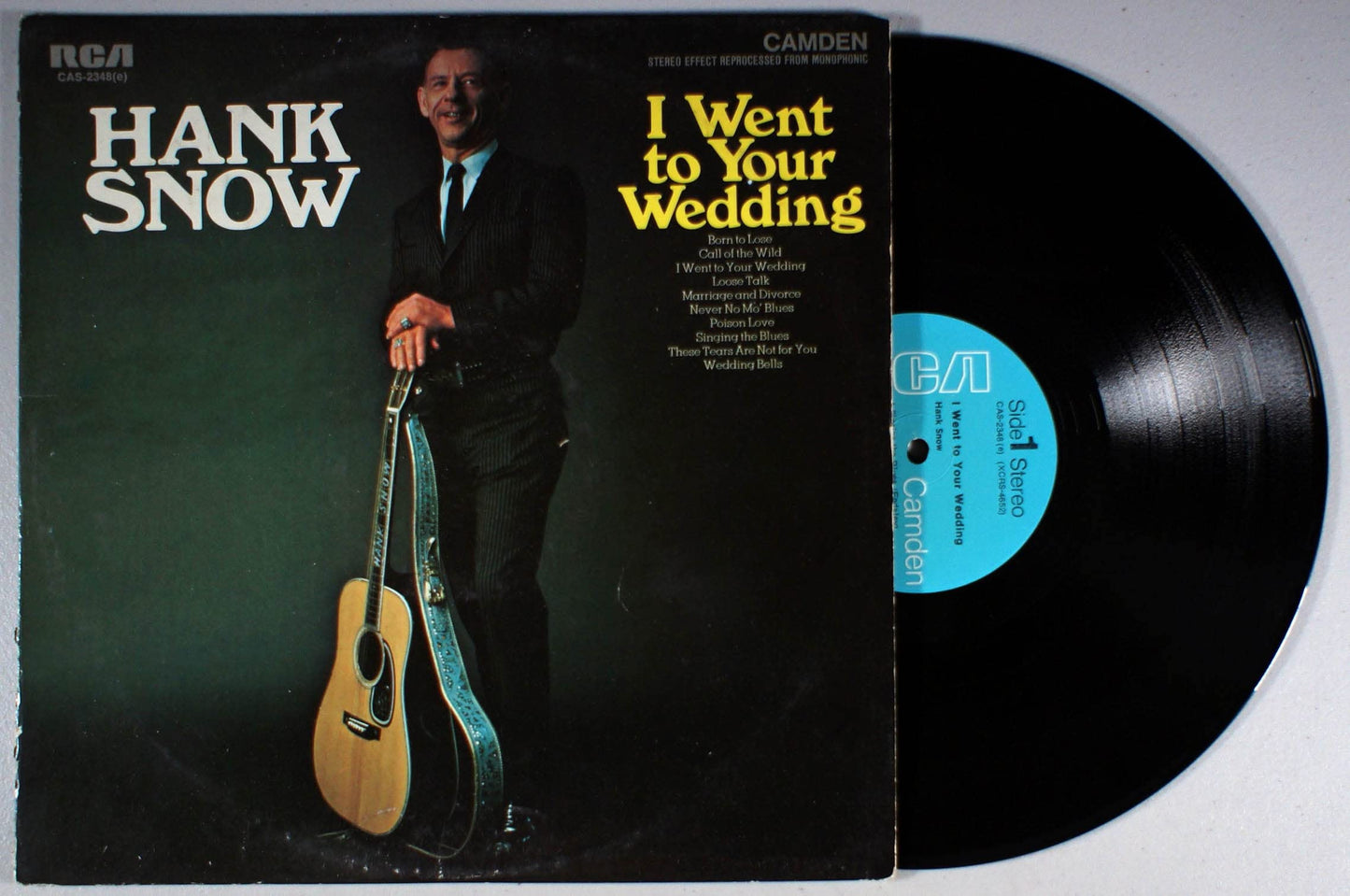 Hank Snow ~ I Went To Your Wedding LP Vinyl Record (55242)
