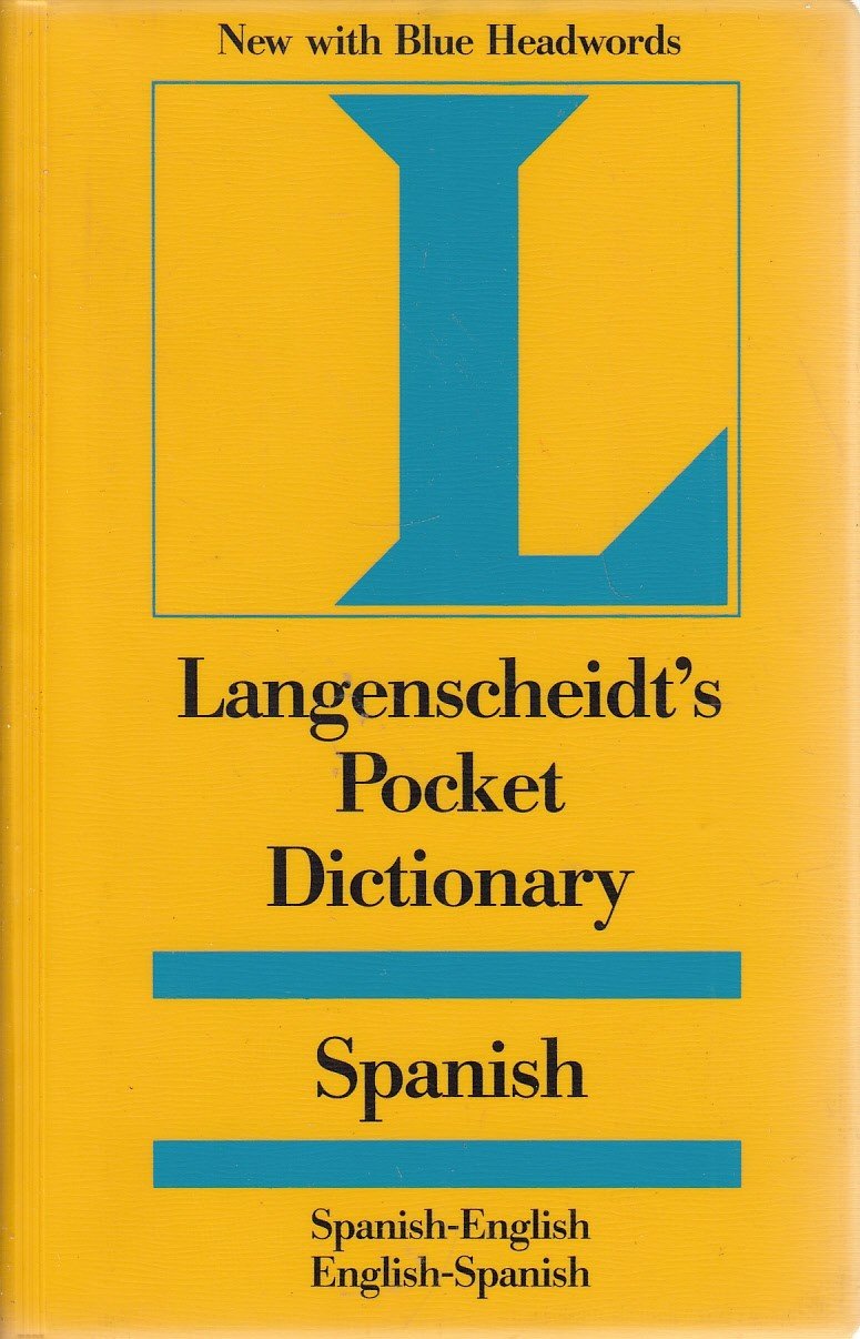 Langenscheidt's Pocket Dictionary: Spanish-English / English-Spanish (Langenscheidt Pocket Dictionaries) (English and Spanish Edition)