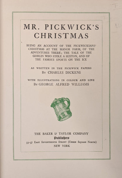 MR. PICKWICK'S CHRISTMAS