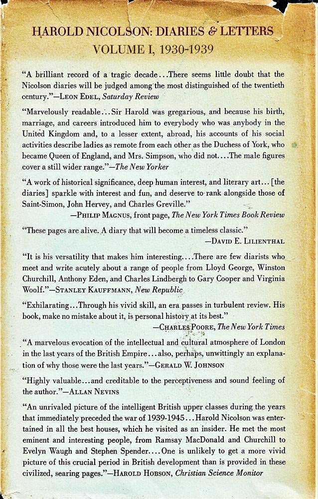 The War Years, 1939-1945: Volume II of Diaries and Letters