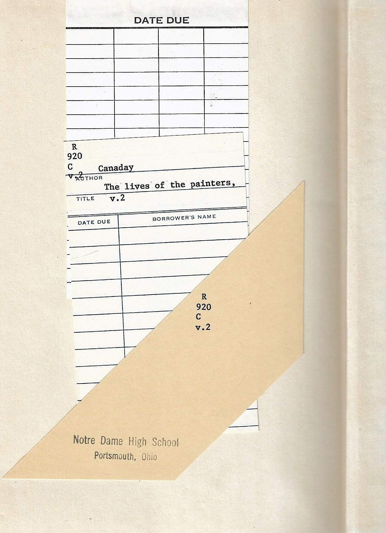 The Lives of the Painters, Volume 2 (Baroque)