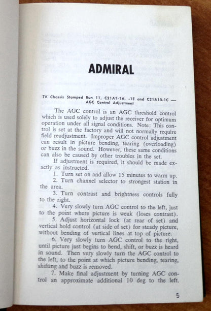 TV Trouble-Shooter's Handbook