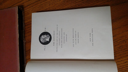 THE REPUBLIC. Translated Out of the Greek by Benjamin Jowett.