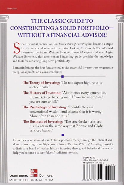 The Four Pillars of Investing: Lessons for Building a Winning Portfolio