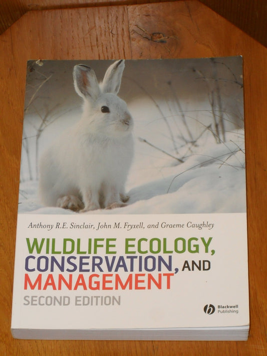 Wildlife Ecology, Conservation And Management