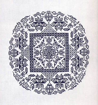 Blue and white: The cotton embroideries of rural China