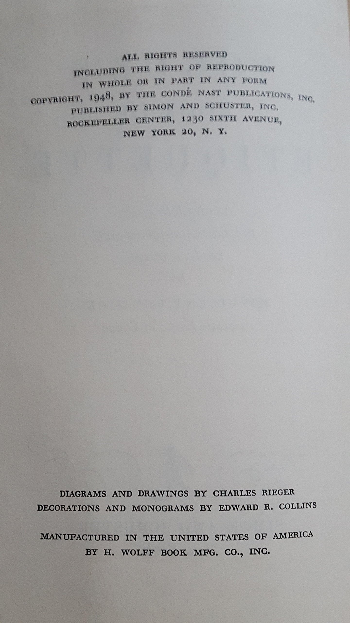 Vogue's Book of Etiquette