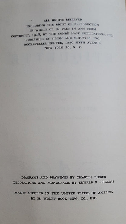 Vogue's Book of Etiquette