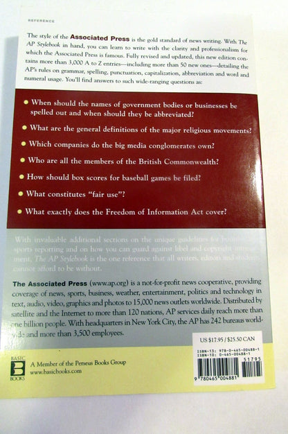 The Associated Press Stylebook
