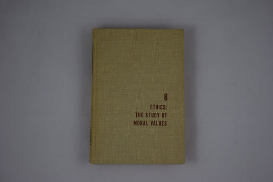 Ethics, the study of moral values