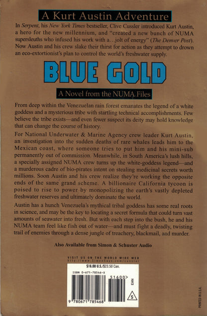 Blue Gold : A Novel from the NUMA Files