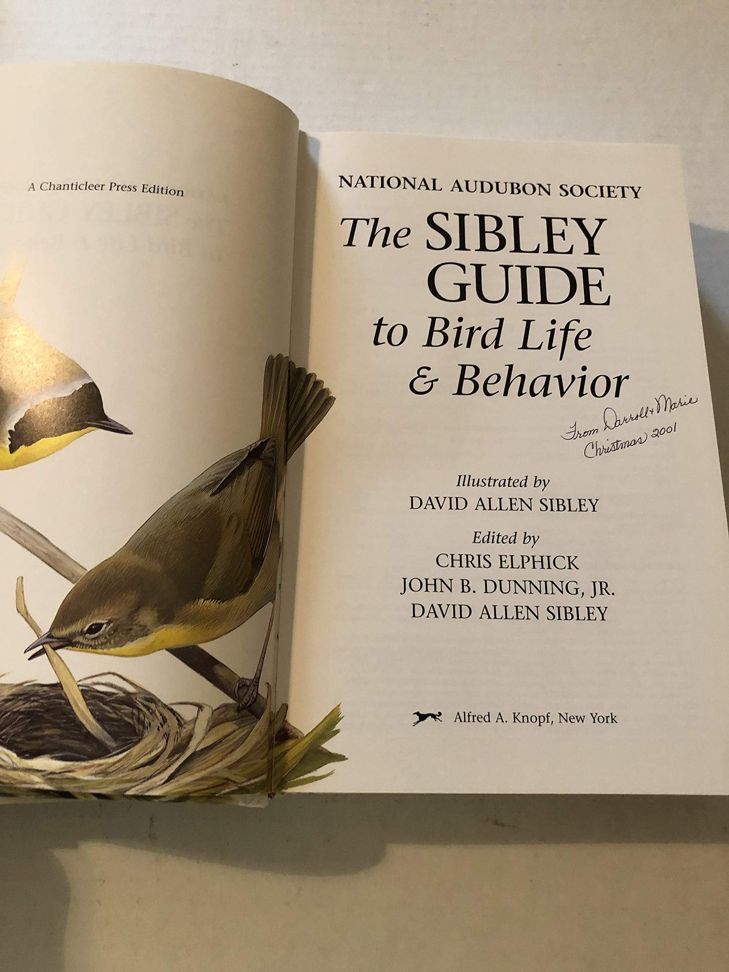 The Sibley Guide to Bird Life & Behavior