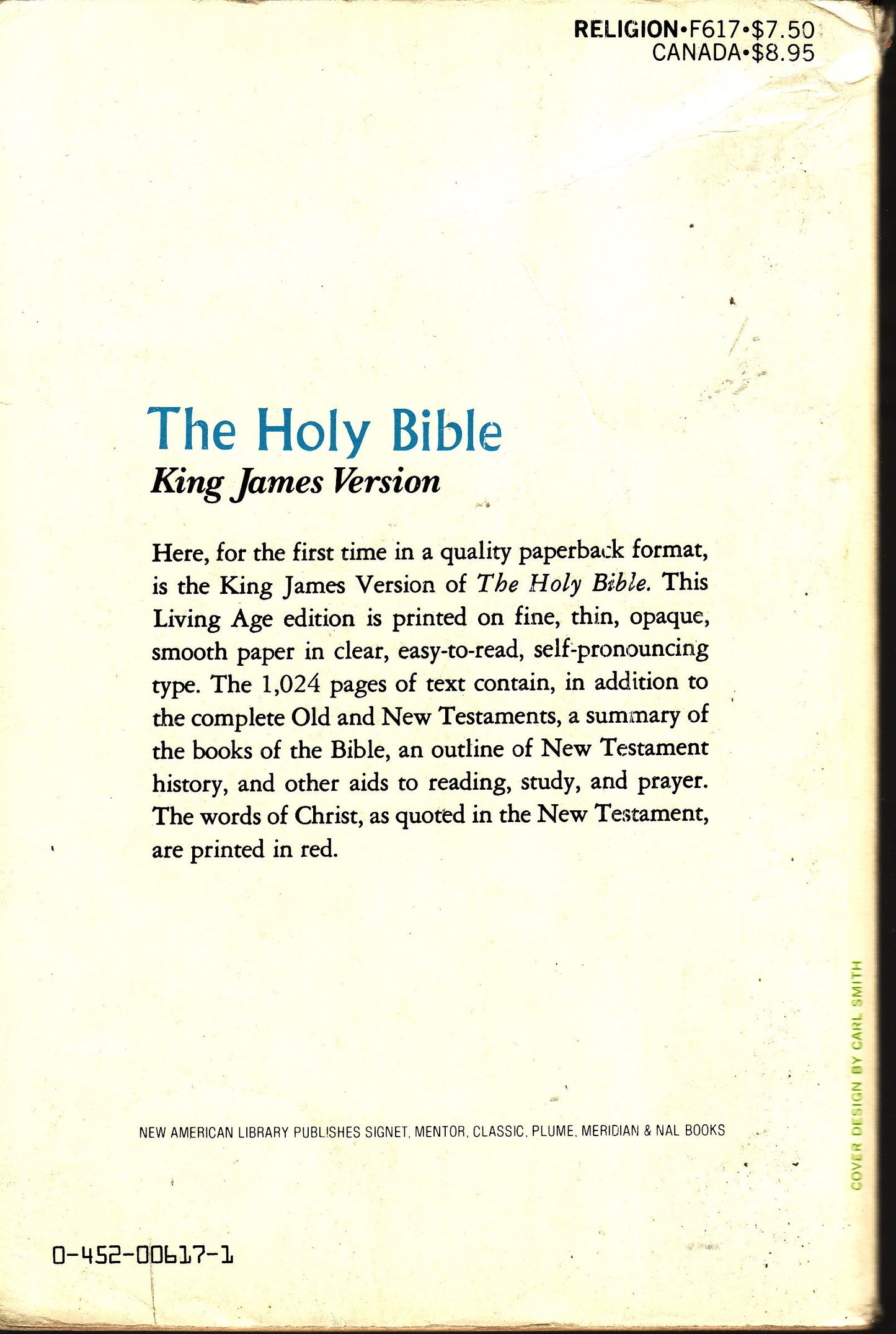 Holy Bible, King James Version