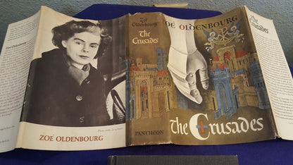 1966 THE CRUSADES Hardcover Book by ZOE OLDENBOURG