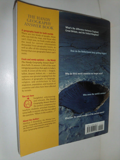 The Handy Geography Answer Book