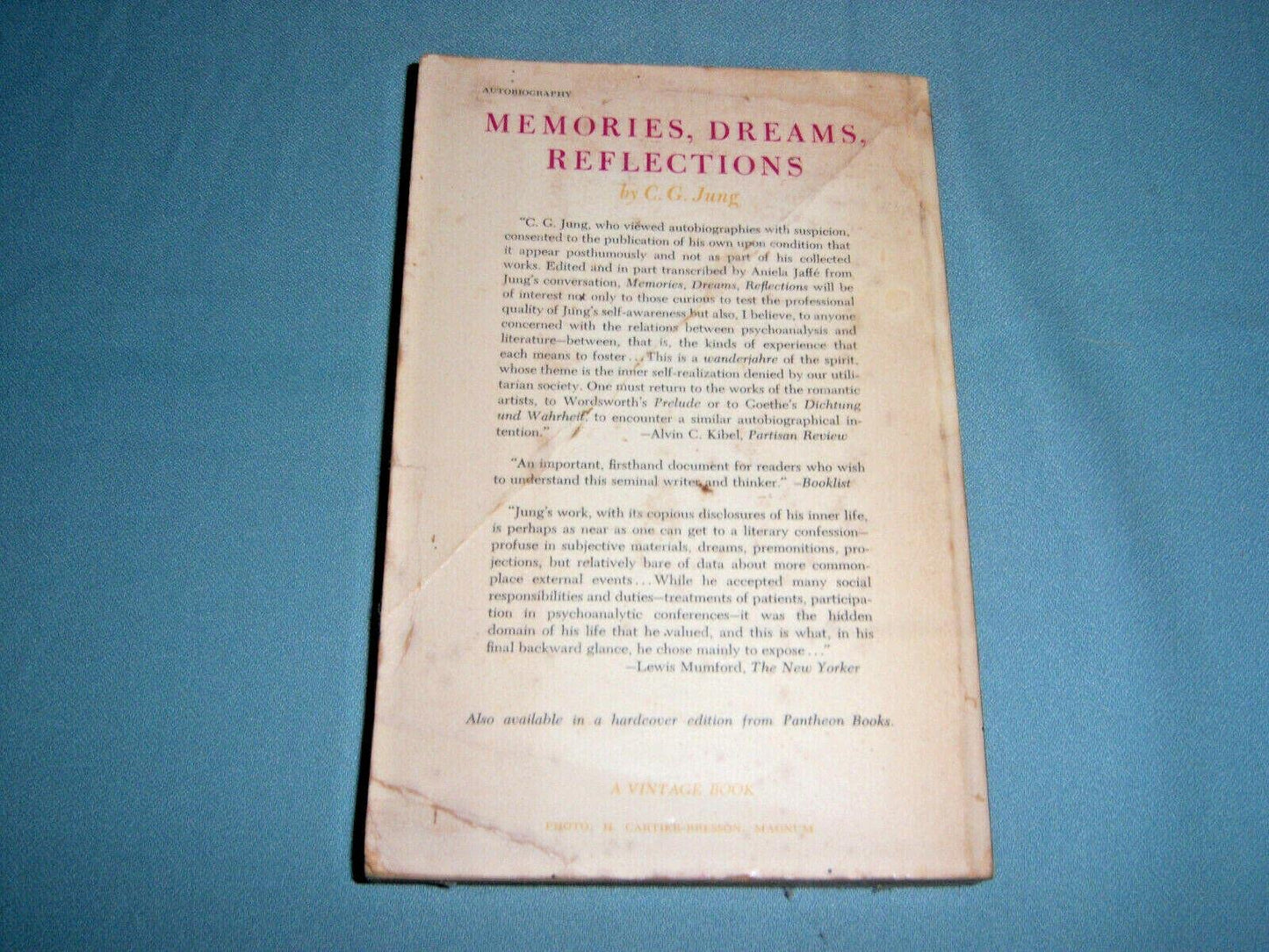 Memories, Dreams, Reflections