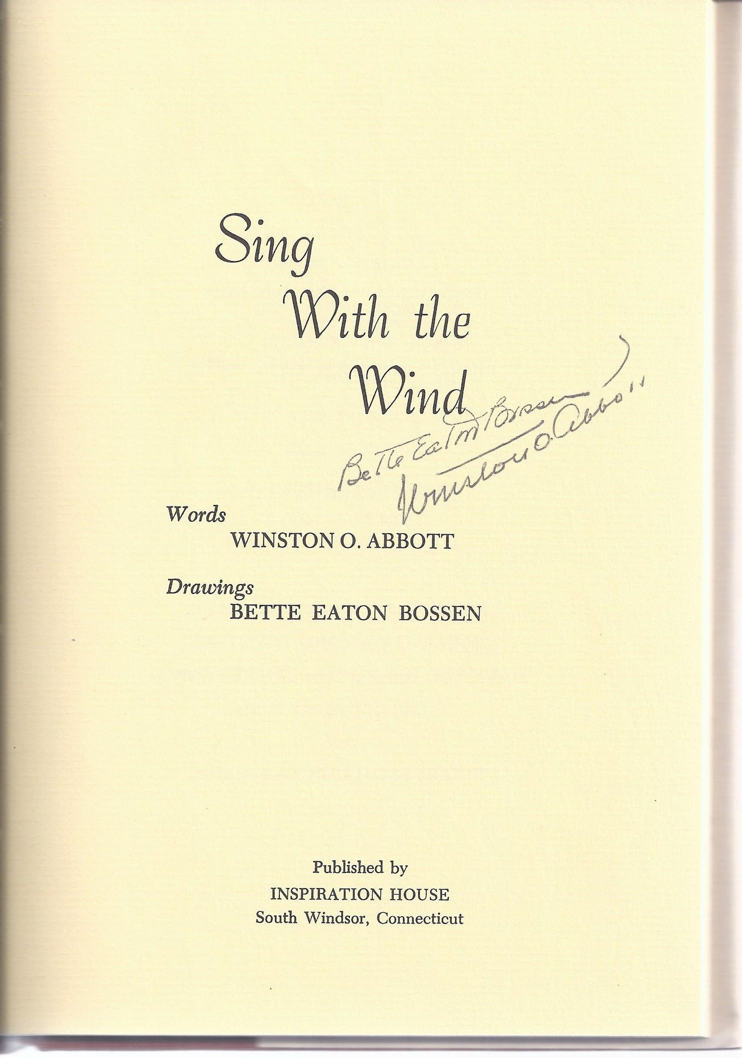 Sing With the Wind