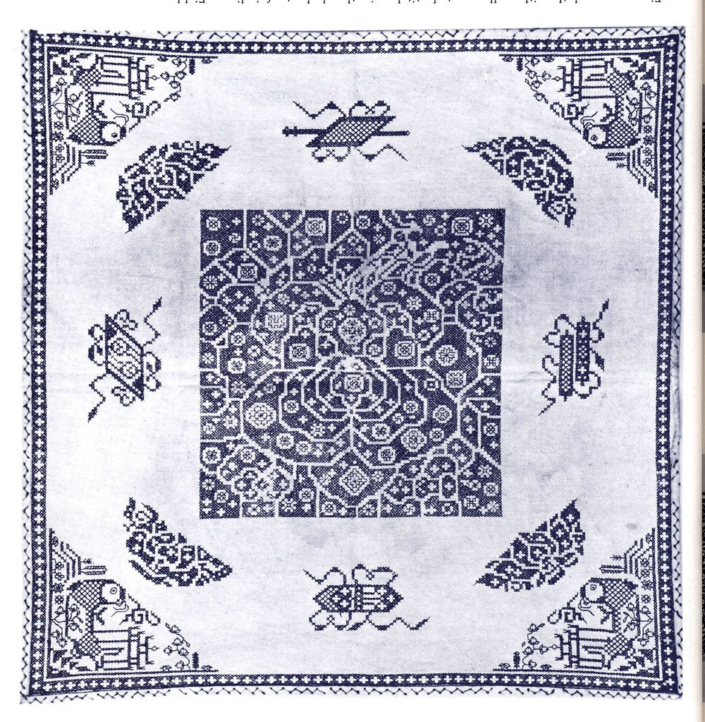 Blue and white: The cotton embroideries of rural China