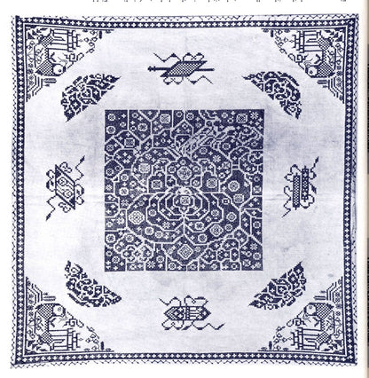 Blue and white: The cotton embroideries of rural China