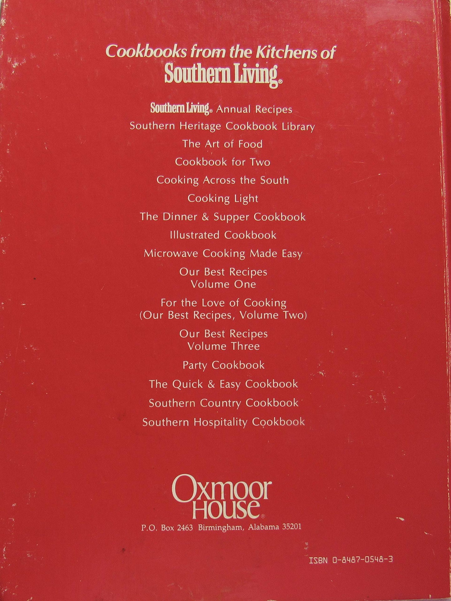 Southern Living 1983 Annual Recipes (Southern Living Annual Recipes)