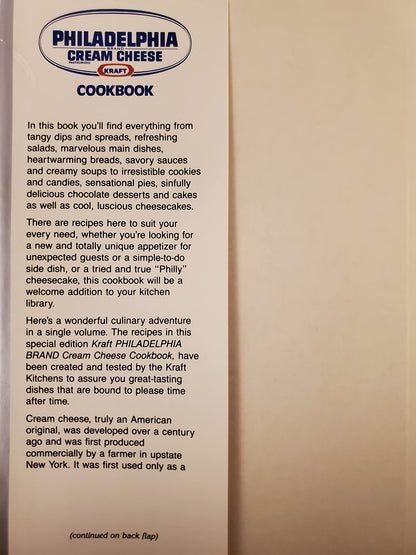 Kraft Philadelphia Brand Cream Cheese Cookbook