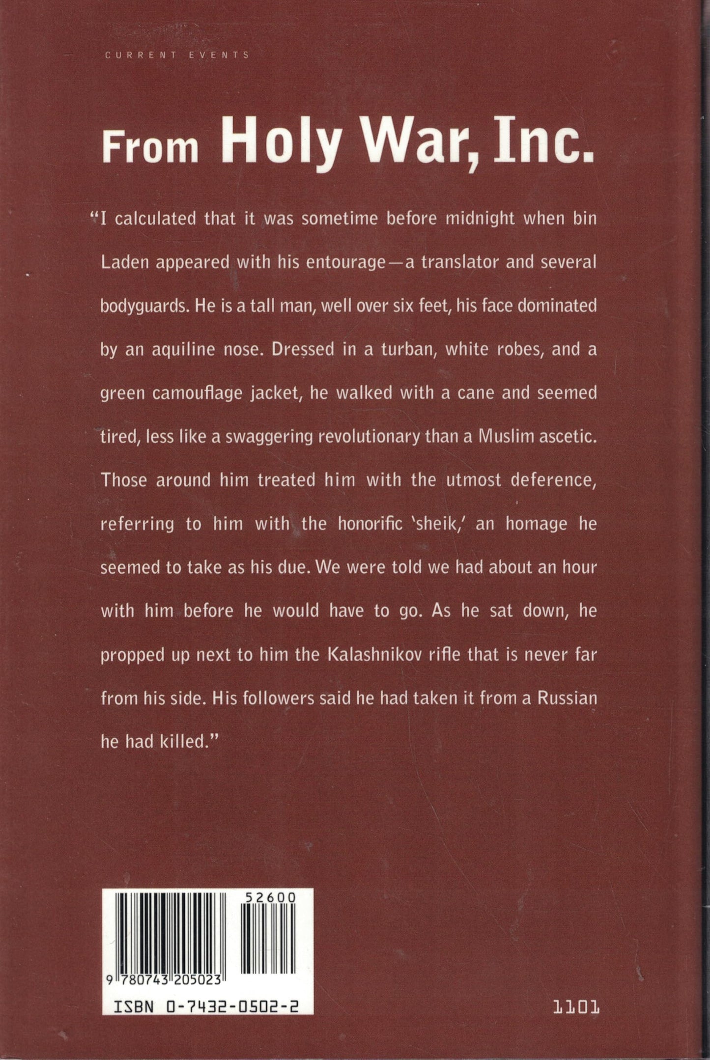 Holy War, Inc.: Inside the Secret World of Osama bin Laden