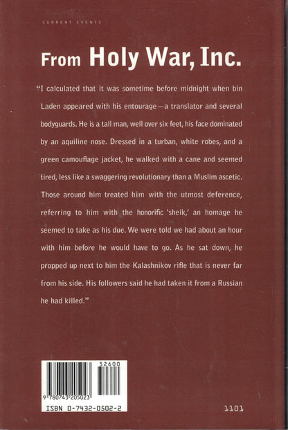 Holy War, Inc.: Inside the Secret World of Osama bin Laden