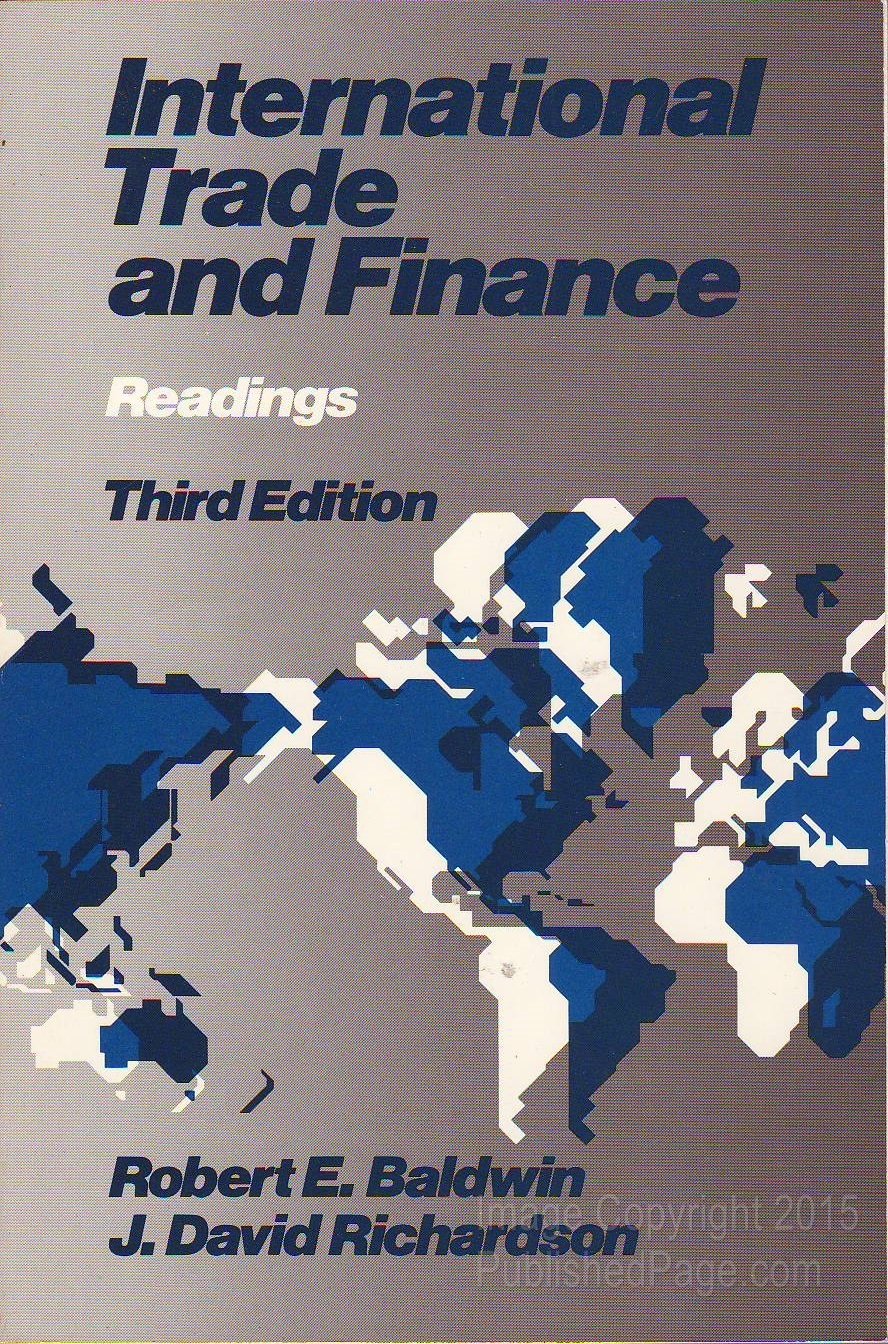 International trade and finance: Readings