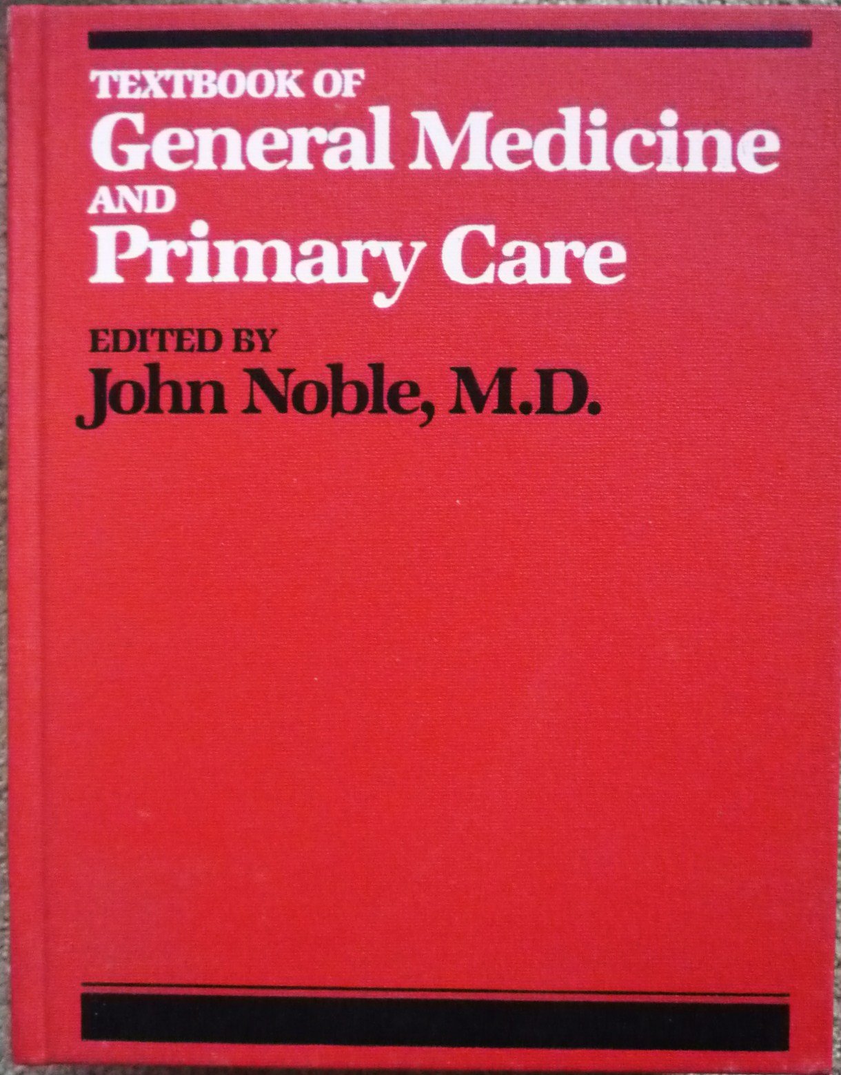 Textbook of General Medicine and Primary Care