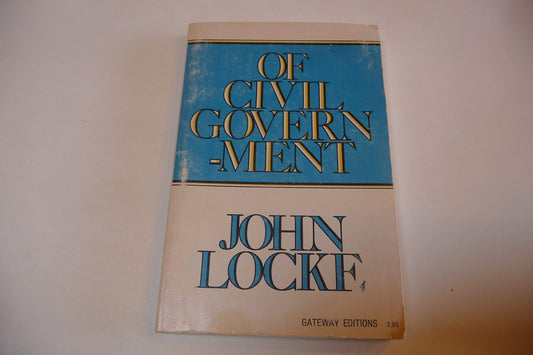 Of civil government, second treatise