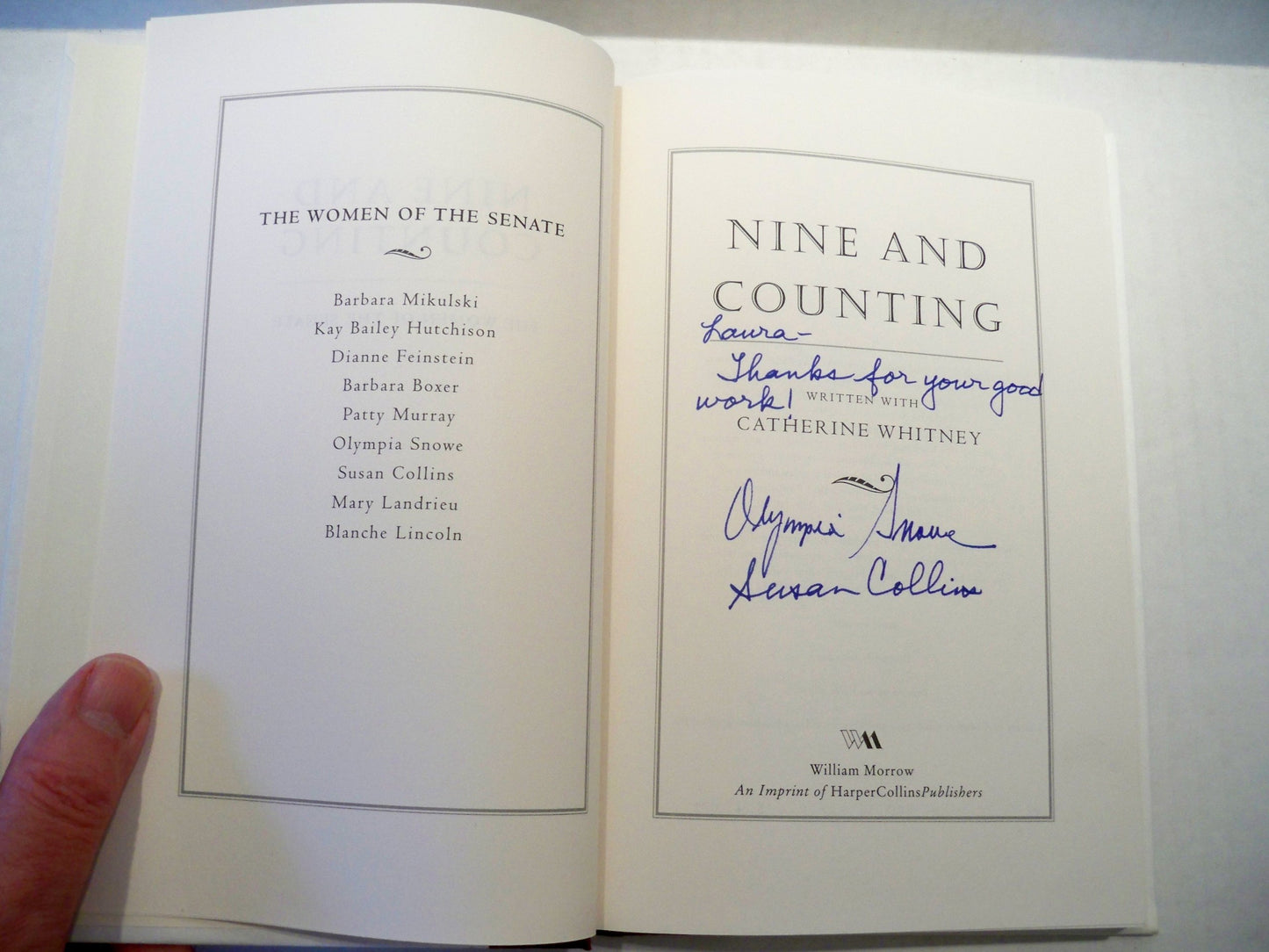 Nine and Counting: The Women of the Senate