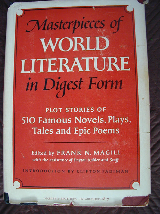 Masterpieces of World Literature in Digest Form