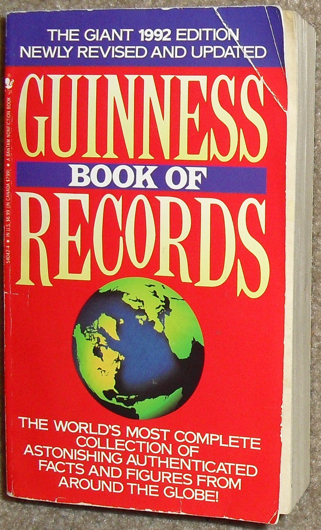 Guinness Book of Records, 1992